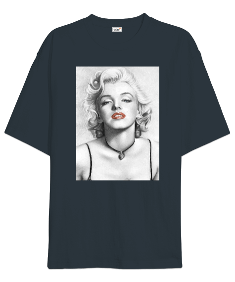 Tisho - Marilyn monroe Oversize Unisex Tişört