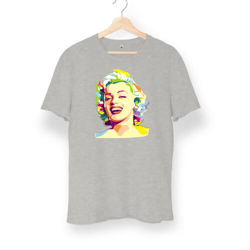 Marilyn Monroe Unisex Kısa Kol Tişört - Thumbnail