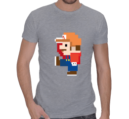 Tisho - Mario T-shirt Erkek Spor Kesim