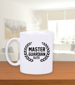 Tisho - Master Guardian Elite Beyaz Kupa Bardak