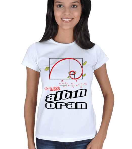 Tisho - Matematik Altın Oran Erkek Tişörtü btk Kadın Tişört