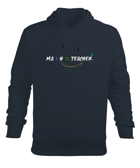 Tisho - Matematik öğretmeni özel formül Erkek Kapüşonlu Hoodie Sweatshirt