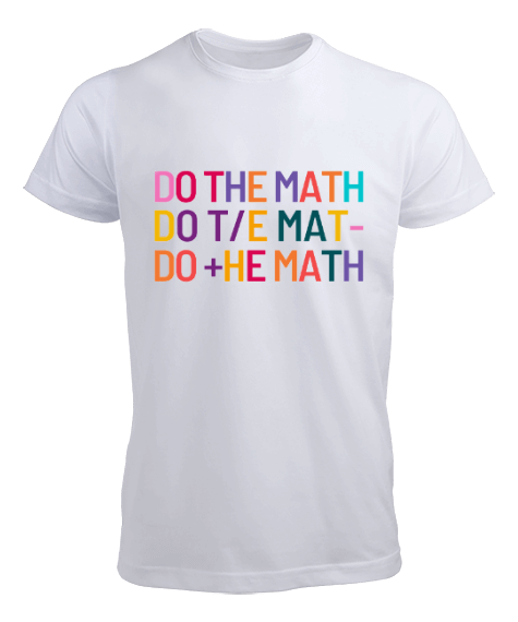Tisho - Matematik öğretmenleri için öğretmenler günü hediyesi Erkek Tişört
