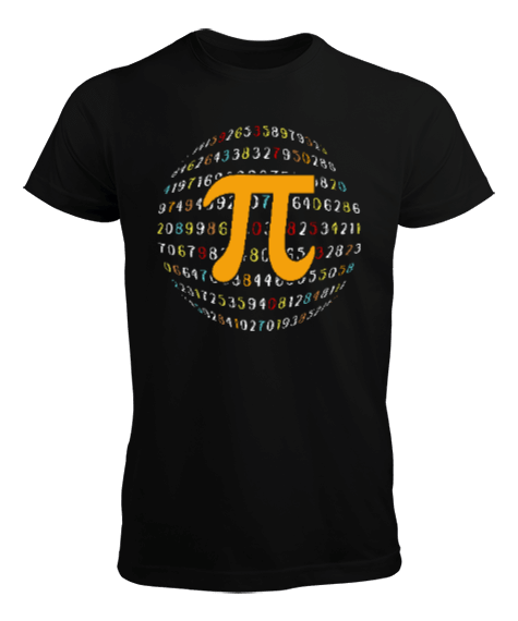 Tisho - Matematik Pi Günü Kısa Kol Erkek Tişört