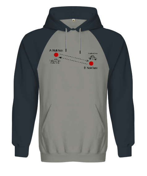 Tisho - Matematik Sorusu Orjinal Reglan Hoodie Unisex Sweatshirt