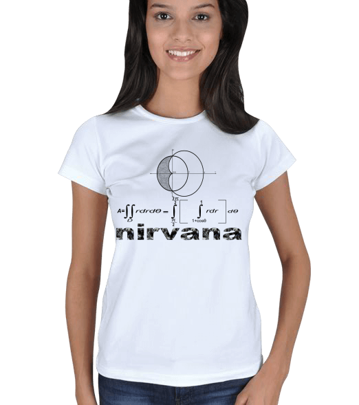 Tisho - Matematikte Nirvana BB Kadın Tişört