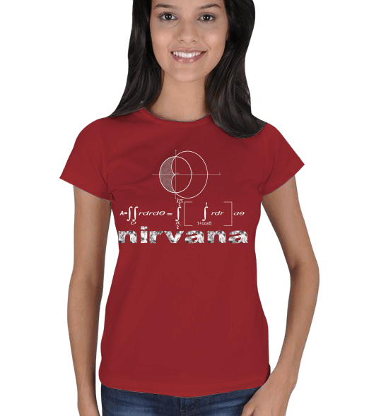 Tisho - Matematikte Nirvana BK Kadın Tişört