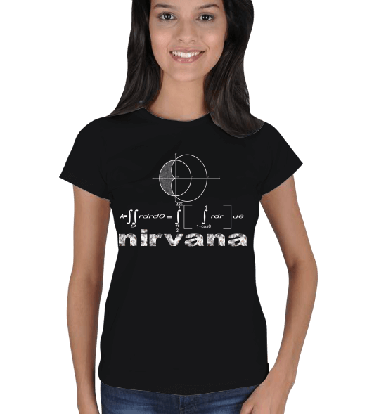 Tisho - Matematikte Nirvana BS Kadın Tişört