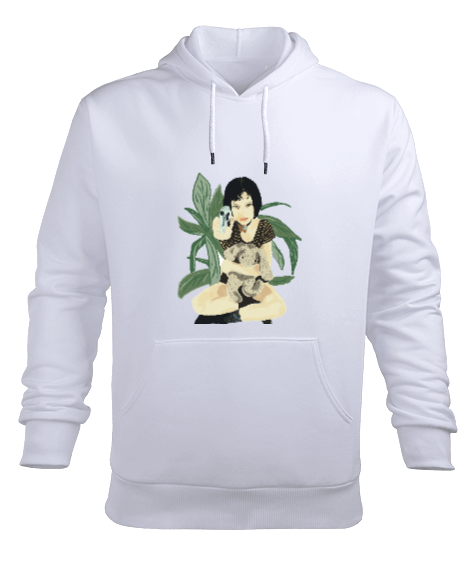 Tisho - mathilda Erkek Kapüşonlu Hoodie Sweatshirt