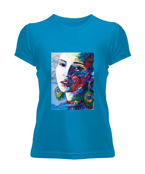 Tisho - Mavi Kadın Tişört