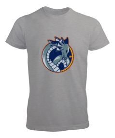 Mavi vahşi ejderha Erkek Tişört - Tisho