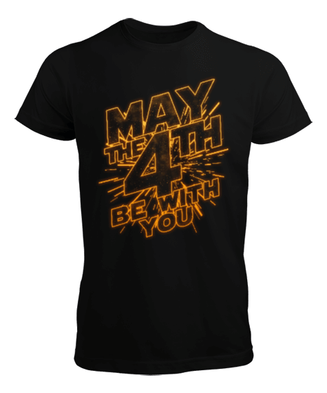 Tisho - May The 4th Be With You - Star Wars Erkek Tişört