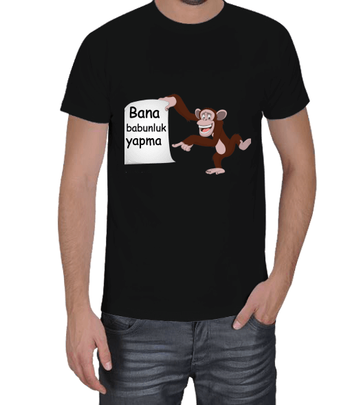 Tisho - Maymun T-shirt Erkek Tişört
