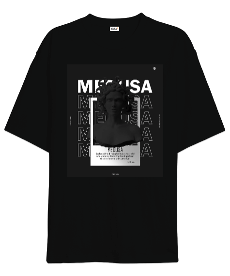 Tisho - Medusa oversize unisex t-shirt Oversize Unisex Tişört