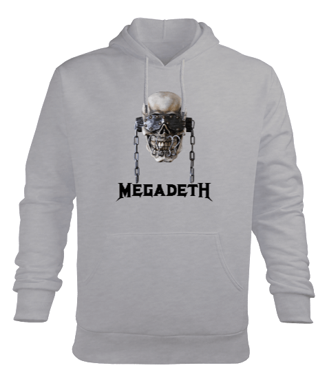 Tisho - Megadeth Erkek Kapüşonlu Hoodie Sweatshirt