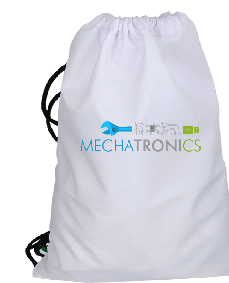 Tisho - Mekatronik Büzgülü Spor Çanta - Mechatronics Büzgülü spor çanta