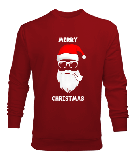 Tisho - Merry Christmas Baskılı Erkek Sweatshirt