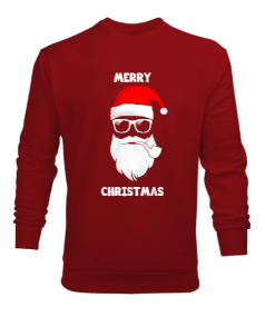 Tisho - Merry Christmas Baskılı Erkek Sweatshirt