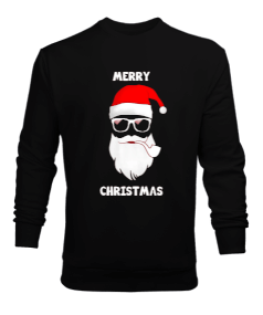 Merry Christmas Baskılı Erkek Sweatshirt - Tisho