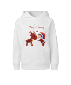 Merry Christmas Çocuk Unisex Hoodie Kapüşonlu - Tisho