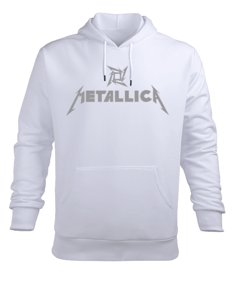 Tisho - Metallica Erkek Kapüşonlu Hoodie Sweatshirt