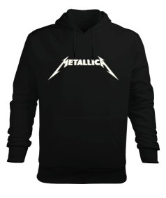 Tisho - Metallica Erkek Kapüşonlu Hoodie Sweatshirt