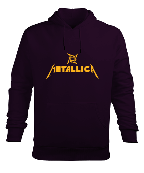 Tisho - Metallica Erkek Kapüşonlu Hoodie Sweatshirt