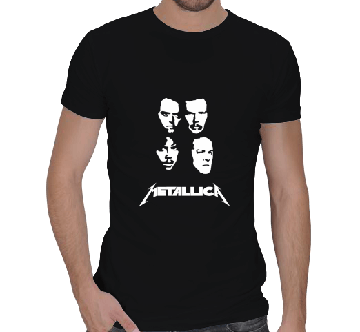 Tisho - Metallica Erkek Regular Kesim Tişört