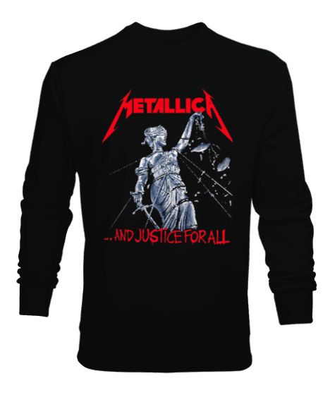 Tisho - Metallica Erkek Sweatshirt