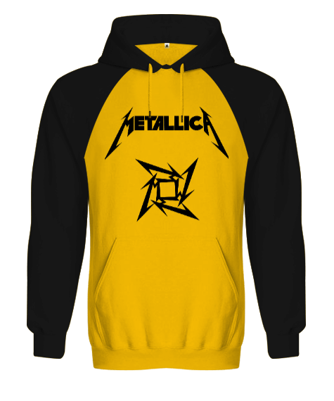 Tisho - Metallica Orjinal Reglan Hoodie Unisex Sweatshirt