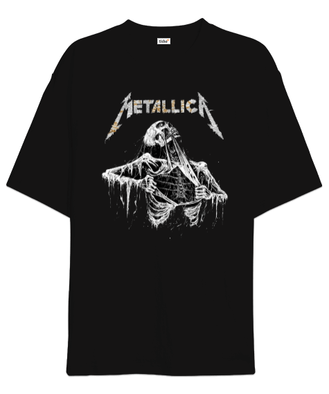 Tisho - Metallica Oversize Unisex Tişört