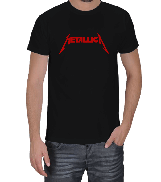 Tisho - Metallica Red Erkek Tişört