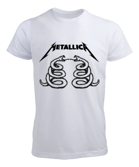 Tisho - Metallica Snakes Erkek Tişört