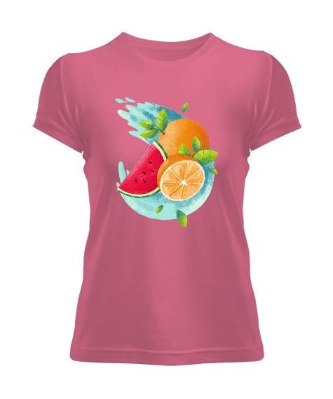 Tisho - Meyve Sepeti Kadın Tişört