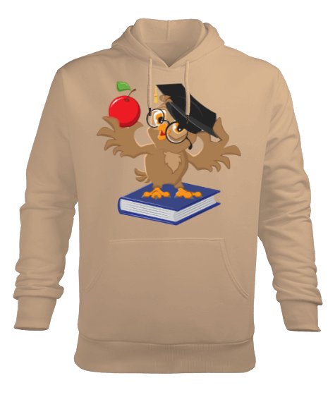 Tisho - Mezuniyet Şapkası Erkek Kapüşonlu Hoodie Sweatshirt