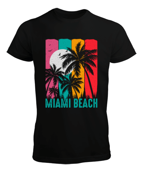 Tisho - Miami beach Erkek Tişört