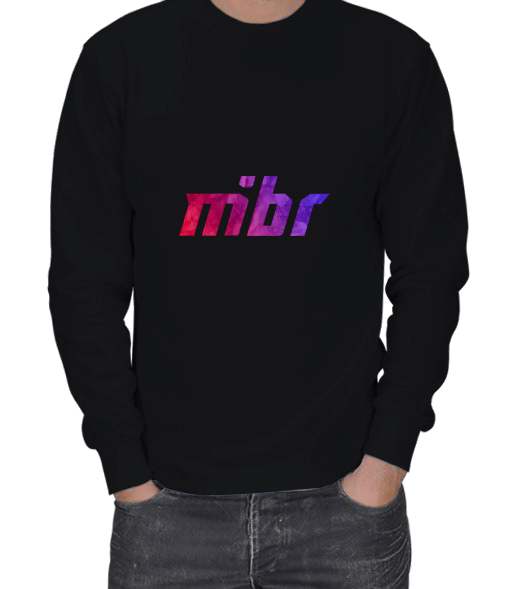 Tisho - MIBR Siyah ERKEK SWEATSHIRT