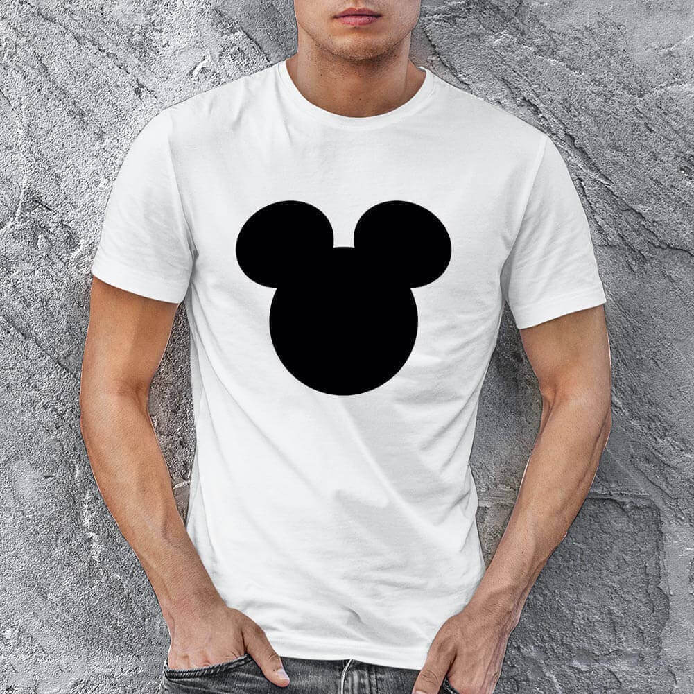 Mickey Mouse Erkek Kısa Kol Tişört - Tekli Kombin