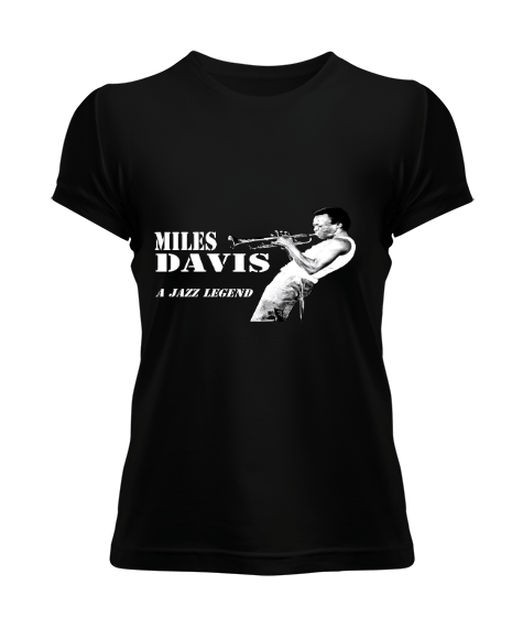 Tisho - Miles Davis Kadın Tişört