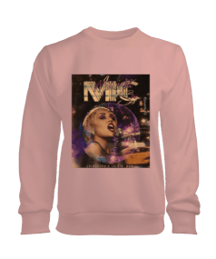 Miley Cyrus Midnight Sky Vintage Baskı Kadın Sweatshirt - Thumbnail