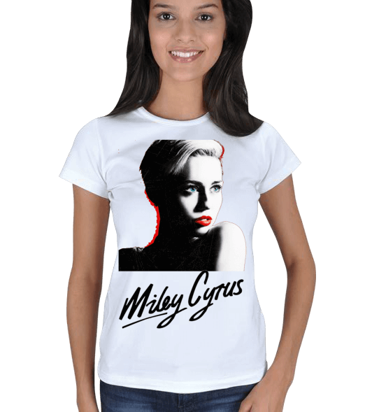 Tisho - Miley Cyrus Tişört Kadın Tişört
