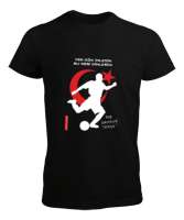 Milli takım Siyah Erkek Tişört - Tisho