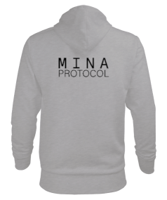 Mina Protocol Erkek Kapüşonlu Hoodie Sweatshirt - Thumbnail
