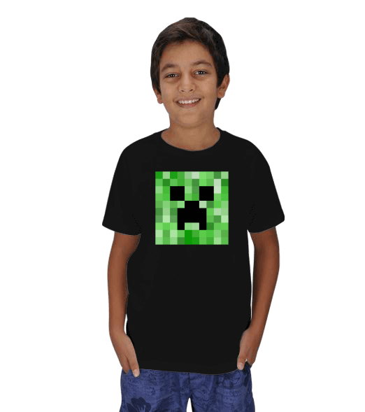 Tisho - Minecraft-Creeper - [2] Çocuk Unisex
