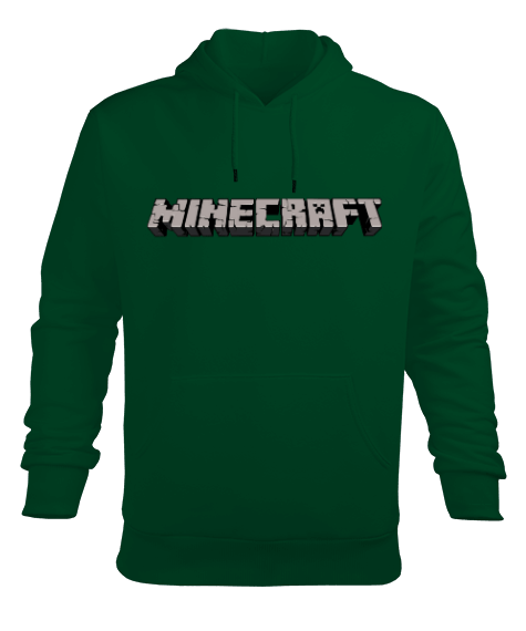 Tisho - Minecraft Erkek Kapüşonlu Hoodie Sweatshirt