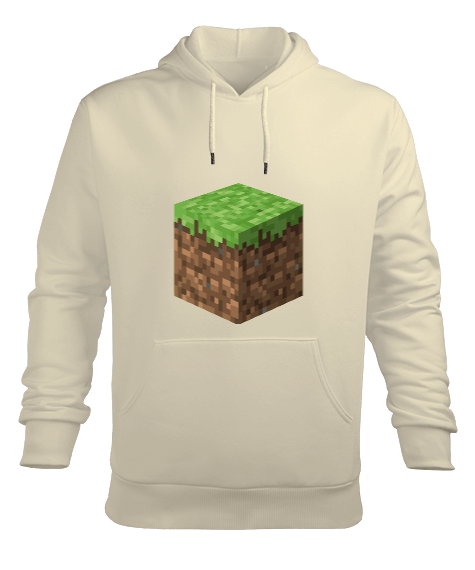 Tisho - Minecraft Fan Erkek Kapüşonlu Hoodie Sweatshirt