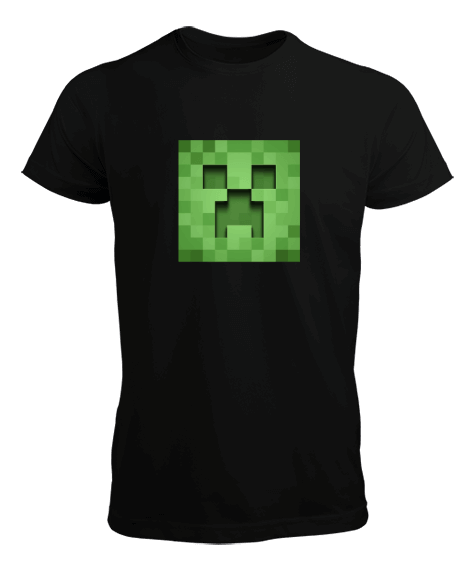 Tisho - Minecraft T-shirt Creeper Erkek Tişört