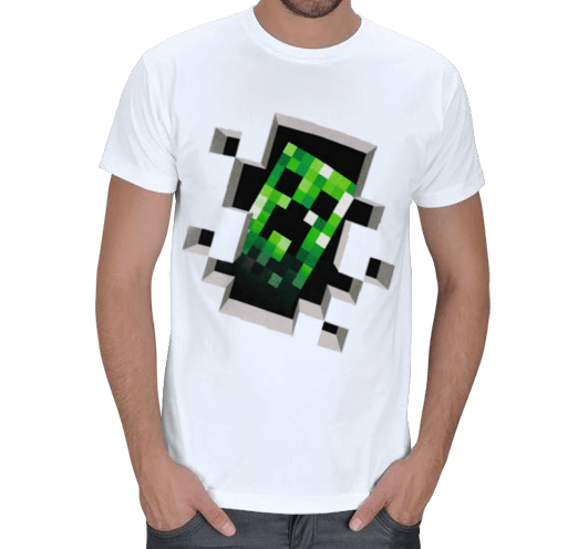 Tisho - Minecraft T-Shirt forteS Erkek Tişört