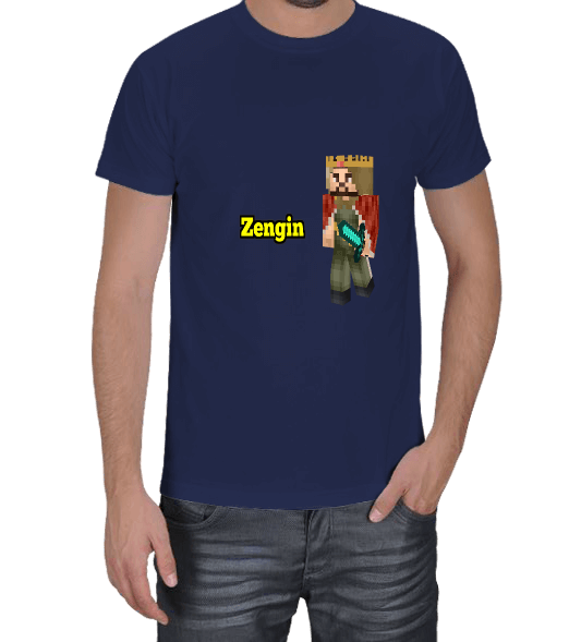 Tisho - Minecraft Zengin Erkek Tişört