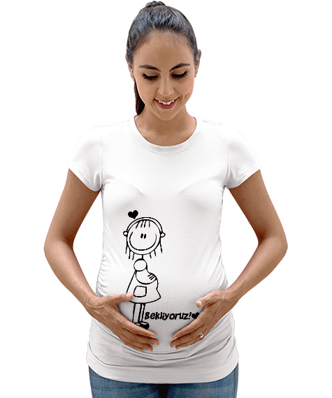 Tisho - Mini annemiz Kadın Hamile Tişört